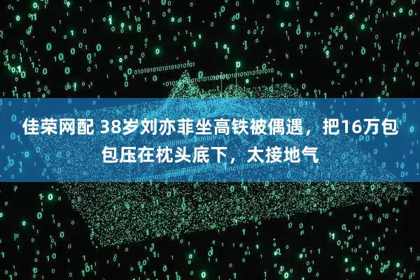 佳荣网配 38岁刘亦菲坐高铁被偶遇，把16万包包压在枕头底下，太接地气